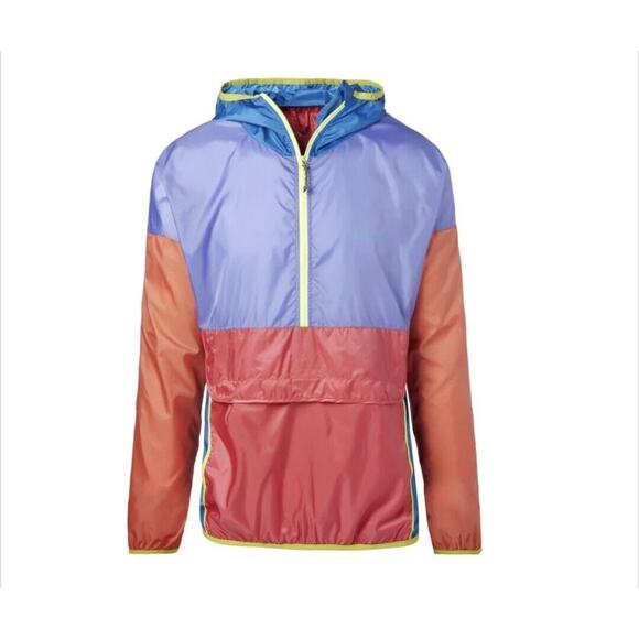 cotopaxi Other - NEW Cotopaxi Teca Windbreaker Unisex Jacket MM/WL Hooded Half Zip Colorblock